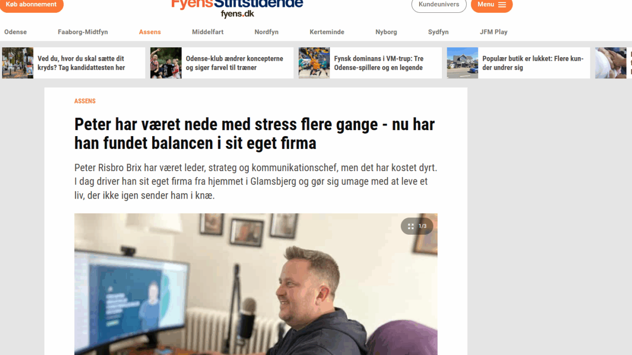 Artikel fra Fyens Stiftstidende